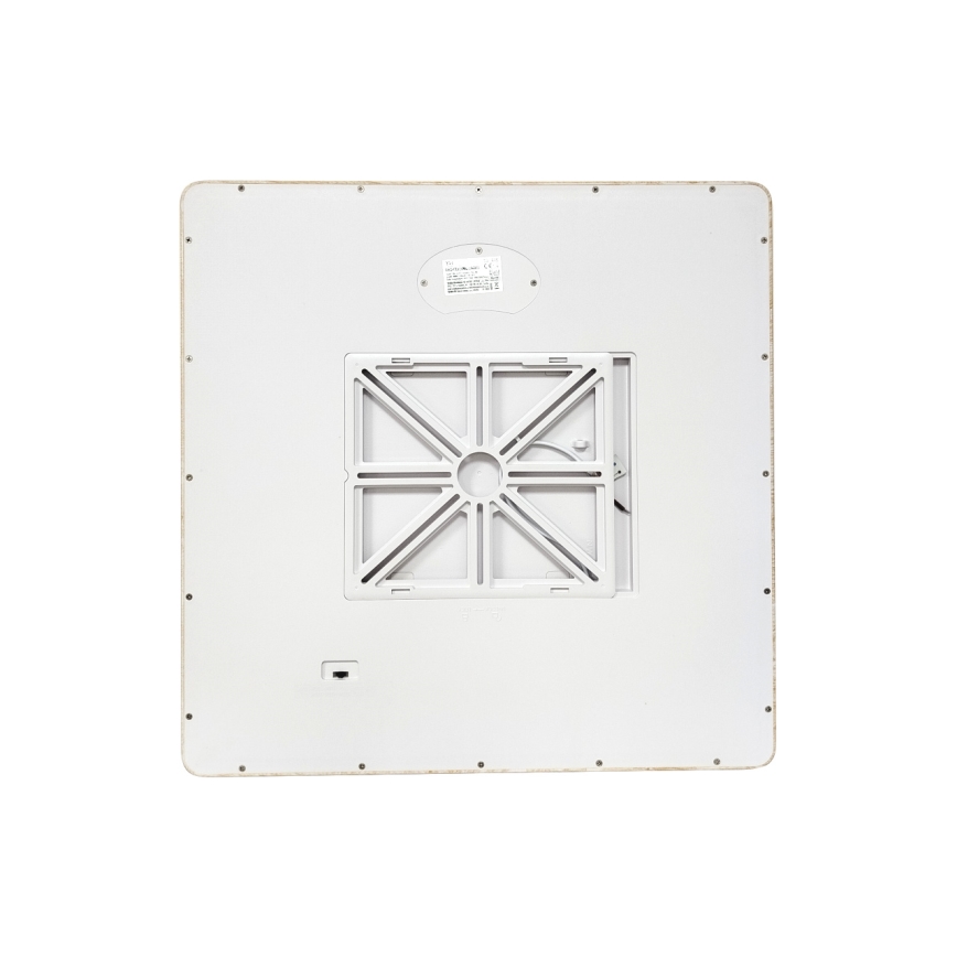 Plafoniera LED LED/40W/230V 3000/4000/6500K 50x50 cm beige